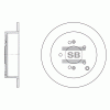 SANGSIN SD1052 Диск тормозной