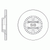 SANGSIN SD1059 Диск тормозной