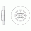 SANGSIN SD1060 Диск тормозной