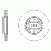 SANGSIN SD1061 Диск тормозной