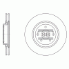 SANGSIN SD1070 Диск тормозной