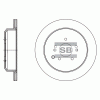SANGSIN SD1133 Диск тормозной SD1133