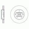 SANGSIN SD2002 Диск тормозной