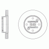 SANGSIN SD2012 Диск тормозной SD2012 (51712-FD200, 51712-FD100)