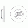 SANGSIN SD2014 Диск тормозной