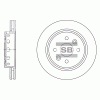 SANGSIN SD2016 Диск тормозной  (0K2N1-33-251, 0K2N2-33-251)