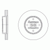 SANGSIN SD3005 Диск тормозной