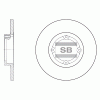 SANGSIN SD3010 Диск тормозной SD3010