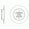 SANGSIN SD3032 Диск тормозной