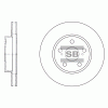 SANGSIN SD4013 Диск тормозной