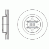 SANGSIN SD4090 Диск тормозной SD4090