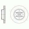 SANGSIN SD4098 Диск тормозной
