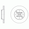 SANGSIN SD4104 Тормозной диск передний вентилируемый