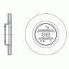 SANGSIN SD4112 Диск тормозной
