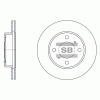 SANGSIN SD4303 Диск тормозной