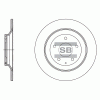 SANGSIN SD4425 Диск тормозной SD4425