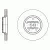 SANGSIN SD4605 Диск тормозной SD4605
