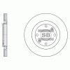 SANGSIN SD5002 Диск тормозной
