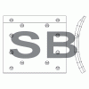 SANGSIN SL023 Накладка тормозная