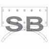 SANGSIN SL024 Накладка тормозная