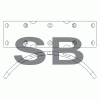 SANGSIN SL170 Накладка тормозная