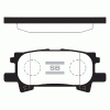 SANGSIN SP1385 Колодки тормозные задние SP1385