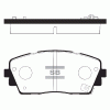 SANGSIN SP1405 Колодки тормозные передние SP1405