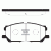 SANGSIN SP1456 Колодки тормозные передние
