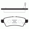 SANGSIN SP1477 Колодки тормозные SANGSHIN SP1477 PATHFINDER  01/05- зад