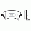 SANGSIN SP1502 SP1502SNS_=GDB3288=822 12=833 012B-SX колодки дисковые п./Toyota Corolla 1.4/1.6/2.0D 02] диск 15