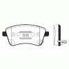 SANGSIN SP1515 Колодки тормозные SANGSHIN SP1515 KIA VENGA Пер