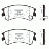 SANGSIN SP1518 Колодки тормозные передние SP1518