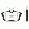 SANGSIN SP1531 Колодки тормозные задние SP1531