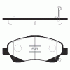 SANGSIN SP1576 Колодки тормозные TOYOTA AVENSIS 03&gt;/COROLLA VERSO 1.8/2.0D/2.2D пер.