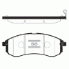SANGSIN SP1602 Колодки тормозные передние SP1602