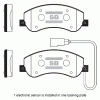 SANGSIN SP1675 Колодки тормозные передние
