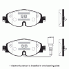 SANGSIN SP1678 Колодки тормозные передние SP1678