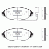 SANGSIN SP1698 Колодки тормозные передние
