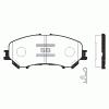 SANGSIN SP1715 SP1715_колодки дисковые передние/ Nissan Qashqai 1.6/2.0/1.5dCi/1.6dCi 13&gt;