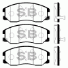SANGSIN SP1782 SP1782_колодки дисковые передние\ Chevrolet Captiva Sport 12&gt;/Equinox 08-09