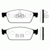 SANGSIN SP1886 SP1886_колодки дисковые передние\ Ford Focus/Kuga 1.6 EcoBoost/2.0TDCi 12&gt;