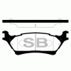 SANGSIN SP1908 SP1908_колодки дисковые з.\ Ford F-150 12-14