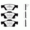 SANGSIN SP1946 SP1946_колодки дисковые задние\ Jeep Grand Cherokee IV WK/WK2 10&gt;, Dodge Durango 11&gt;