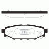 SANGSIN SP2118 Колодки тормозные задние