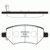 SANGSIN SP2134 Колодки тормозные дисковые SP2134
