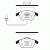 SANGSIN SP2144 Колодки тормозные передние SP2144
