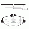 SANGSIN SP2194 Колодки тормозные передние