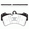 SANGSIN SP2197 Колодки тормозные передние SP2197