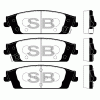 SANGSIN SP4011 SP4011_колодки дисковые з.\ Chevrolet Silverado 1500/Suburban, Cadillac Escalade 14&gt;