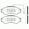SANGSIN SP4033 Колодки тормозные передние